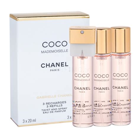 chanel coco mademoiselle eau de parfum 3 x 20 ml|coco mademoiselle 100ml best price.